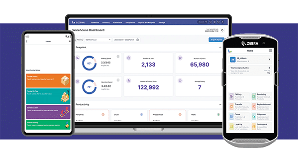 Logiwa IO All Devices Generic Screens